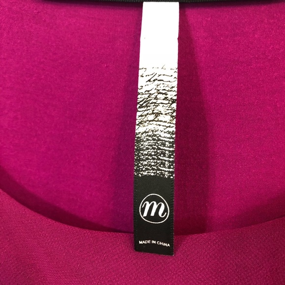 š„NEW!š„ Kensie Fuschia Chiffon Dress - Picture 6 of 8